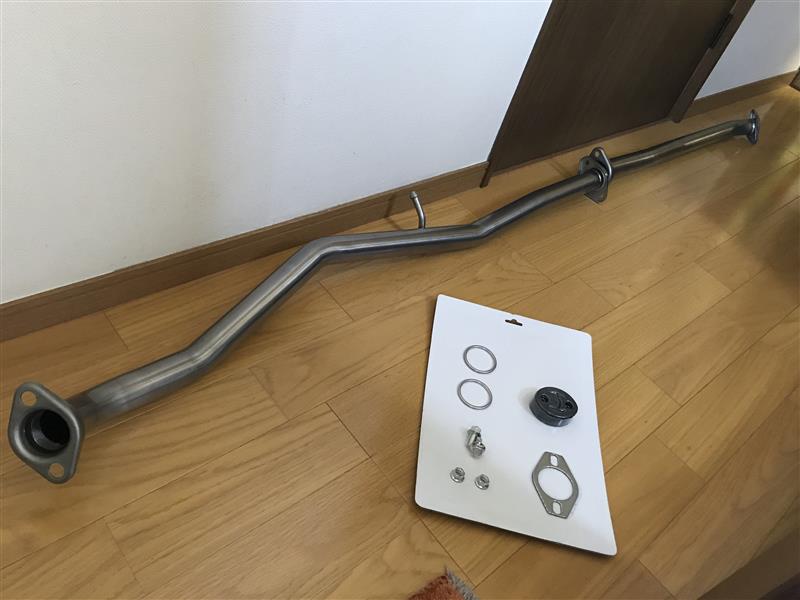 Monster Sport TYPE-Spフロントパイプ（スズキ Keiワークス）by まく