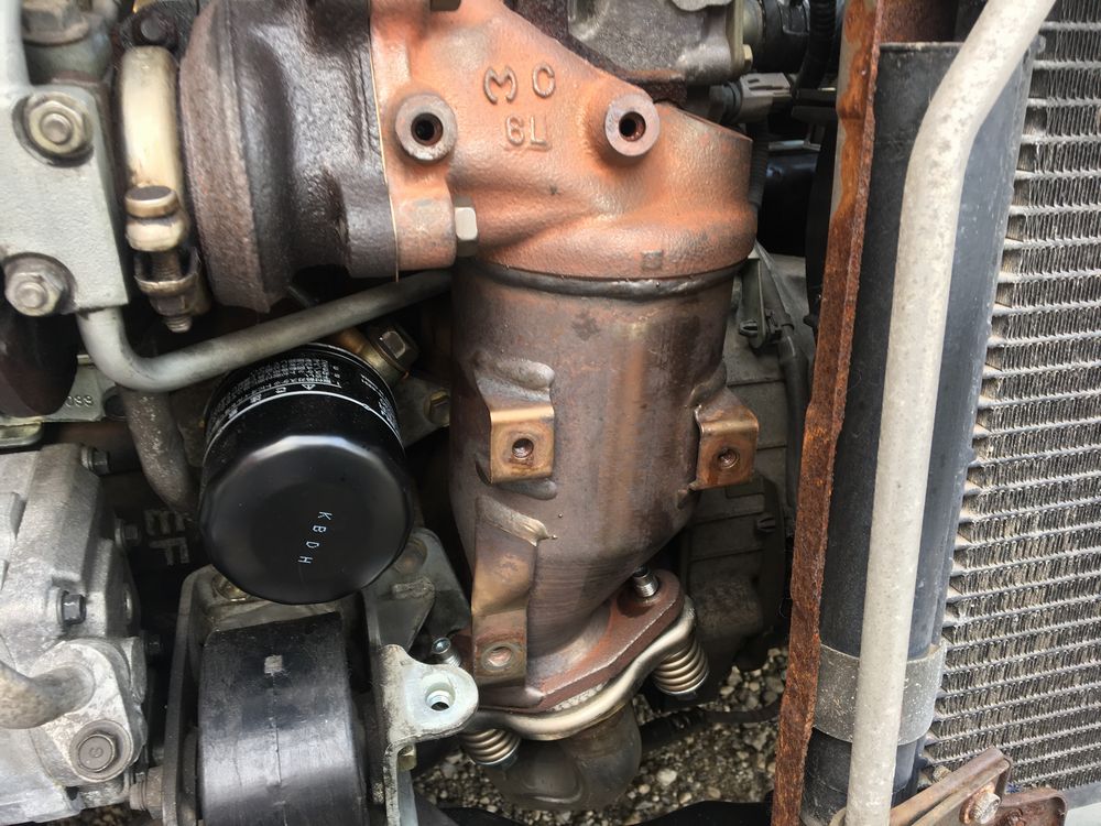 純正加工触媒に交換～②（ダイハツ ムーヴカスタム・L900/910S）by