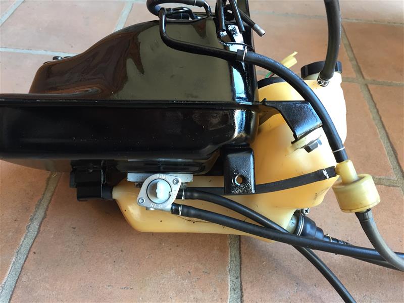 モトコンポ分解－組み立て19 ガソリンタンク（ホンダ モトコンポ）by