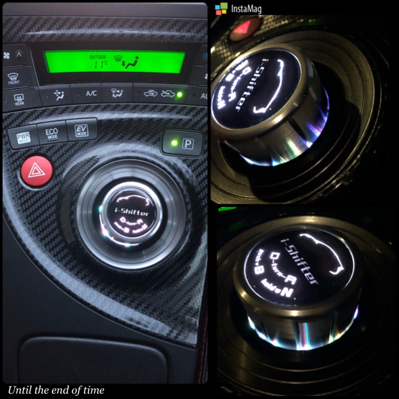 i-Shifter(アイ・シフター) 30系プリウス用シフトセレクタへ交換①