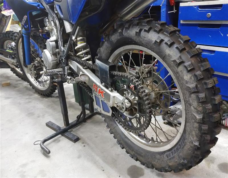 D-トラッカー用ホイール換装（カワサキ KLX250）by 136- - みんカラ