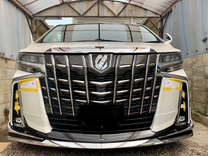 シグネチャーイルミブレード取り付け（トヨタ アルファード・30系）by