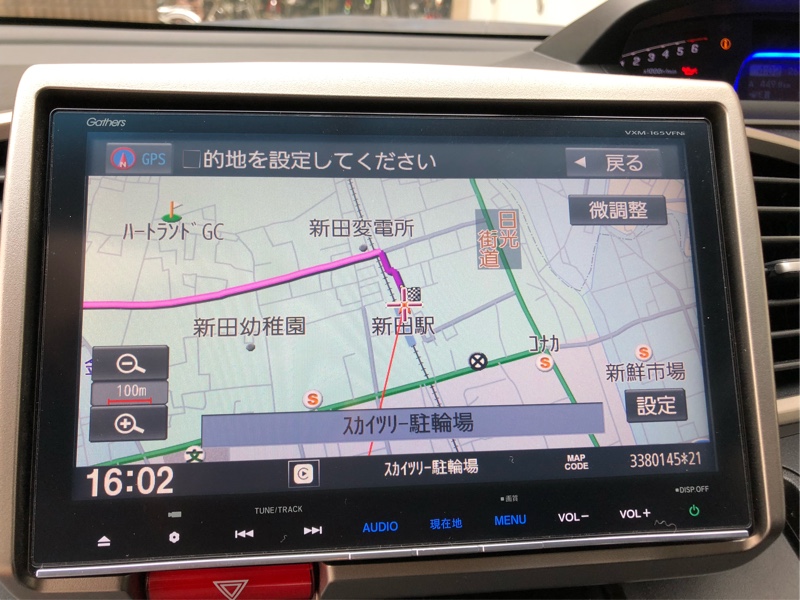 カーナビ GATHERS HONDA VXM-135VFNI (2014) Honda純正9インチインター