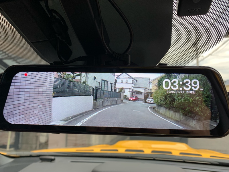 BOSCAM R2 デジタルルームミラー+前後ドライブレコーダー（スバル WRX