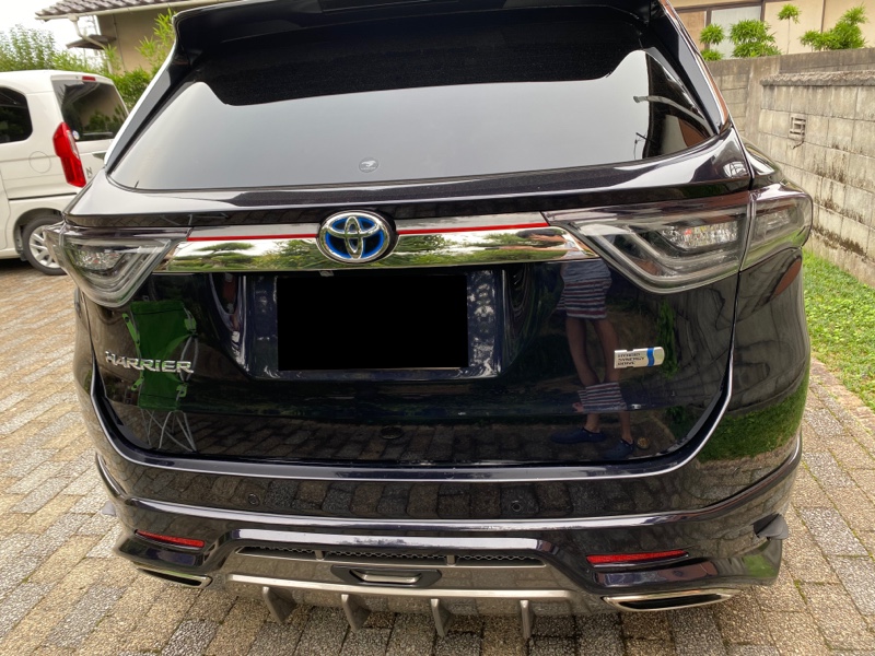 60系 前期 ハリアー テールライト ポジション 一文字化（トヨタ