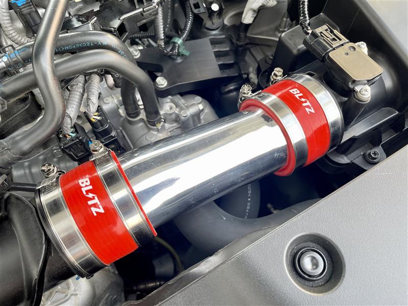 新発売BLITZサクションキットとエアフィルター。吸気チューンで