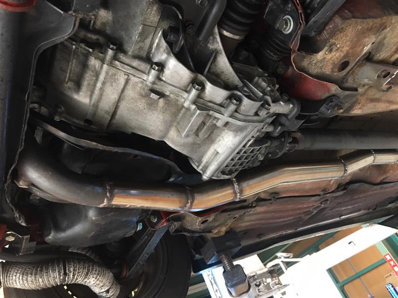 アルトワークス ストレート 直管 マフラー HA11Sで使用 レース 競技用