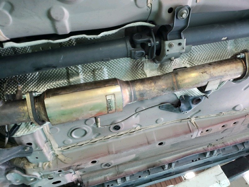 車検後の触媒戻し。（三菱 ランサーエボリューションX・CZ4A）by