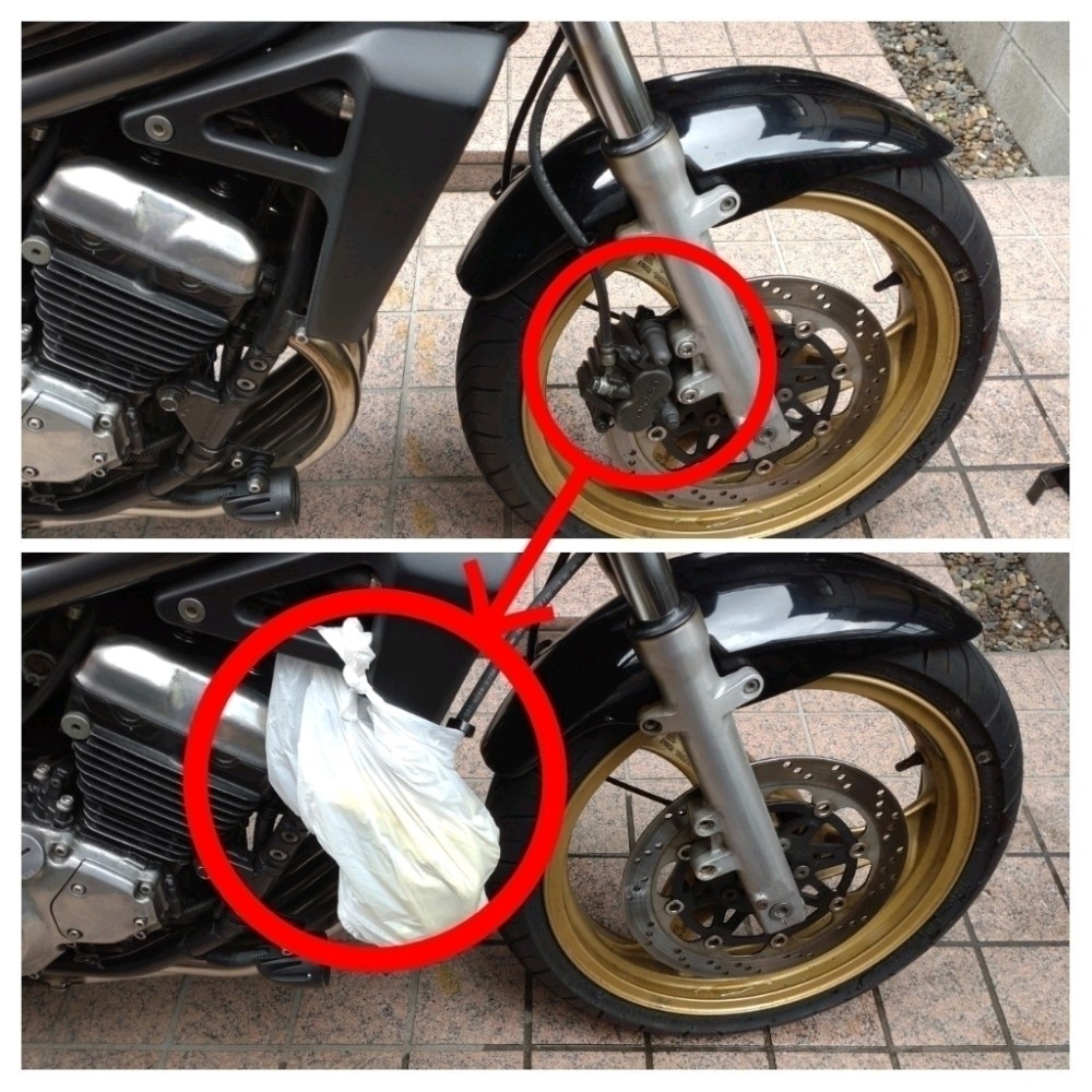 フロントフォークOH 1/7（準備編）（カワサキ バリオスII）by じーべ