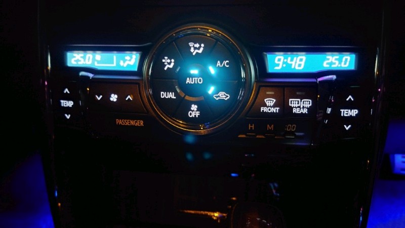 エアコンパネルLED打ち替え（トヨタ マークX・130系）by しょーとも_