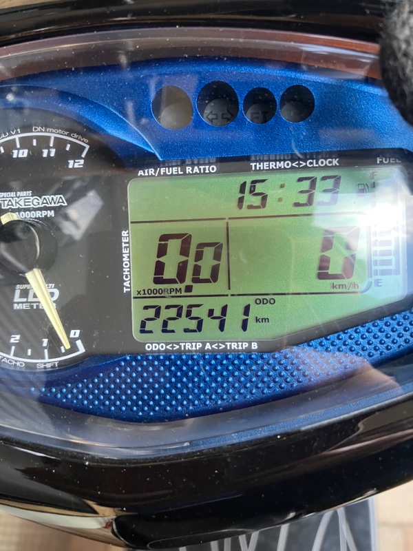 武川メーターのカスタムと補修（スズキ アドレスV125G）by まっくす