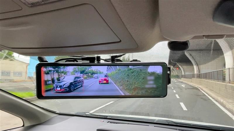 インナーミラー型ドラレコ VANBAR DC209（トヨタ プリウスα・40系）by