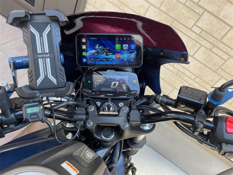 GBZ COVELL バイクドライブレコーダー装着（スズキ ジクサー250）by