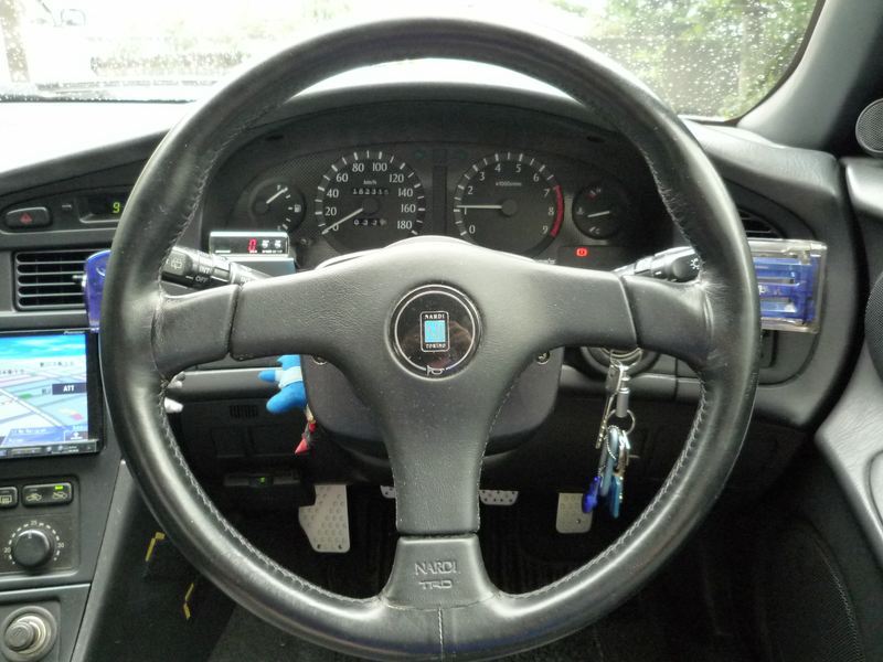 NARDI ブラックレザー ステアリングGARA3 ナルディ ステアリング ガラ3