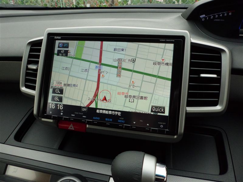 純正 Gathers エクストラサイズメモリーナビコンポ VXM-135VFN の