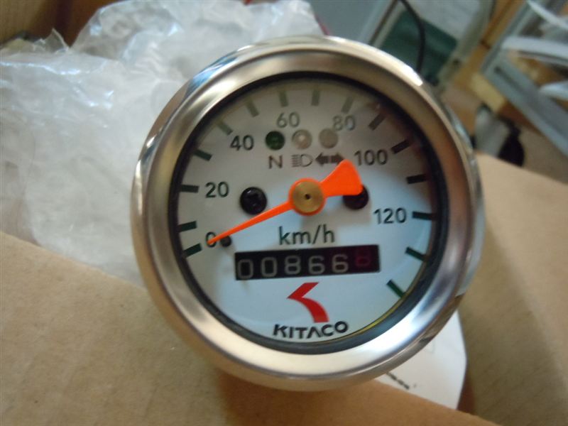 KITACO ミニミニスピードメーター48φ のパーツレビュー | エストレヤ