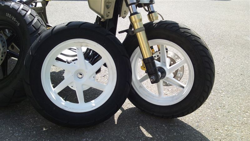 ホンダ(純正) DioZX純正ホイール のパーツレビュー | ズーマー(まー