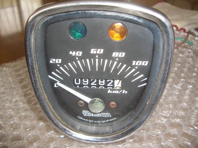 タケガワ スーパーカブ用120km/hスピードメーター のパーツレビュー