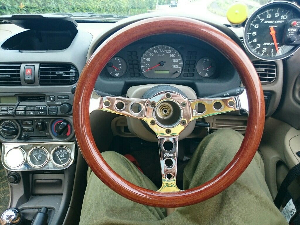 peyton ウッドステアリング 直径30.5cm 当時物 旧車