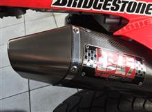 ヨシムラ XR100モタード チタンサイクロン R-SPEC のパーツレビュー