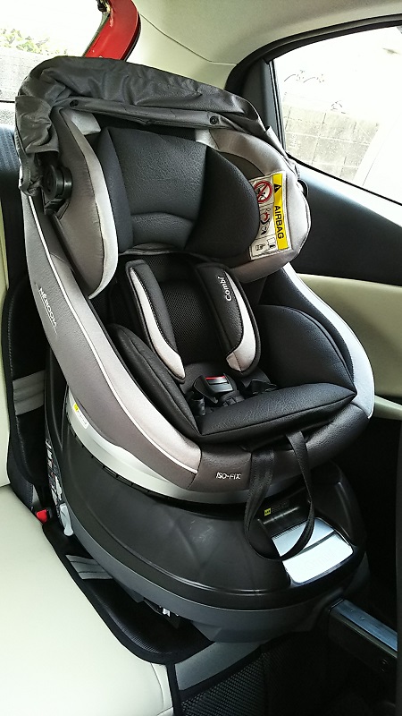 COMBI ネルーム ISOFIX エッグショック NF-600 のパーツレビュー