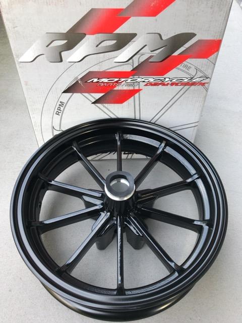 RPM アルミホイールセット 黒 のパーツレビュー | シグナスX(たけうち