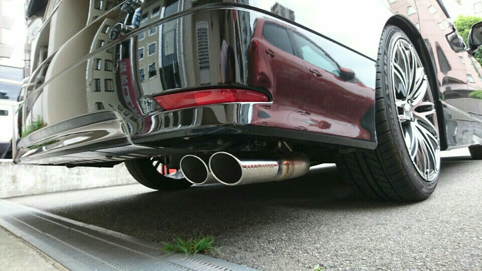 NISMO S-tuneスポーツマフラー のパーツレビュー | エルグランド(や