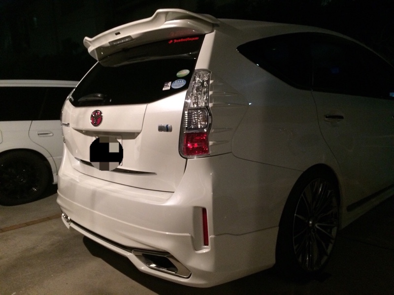 トヨタ(純正) 寒冷地仕様テールランプ のパーツレビュー | プリウスα