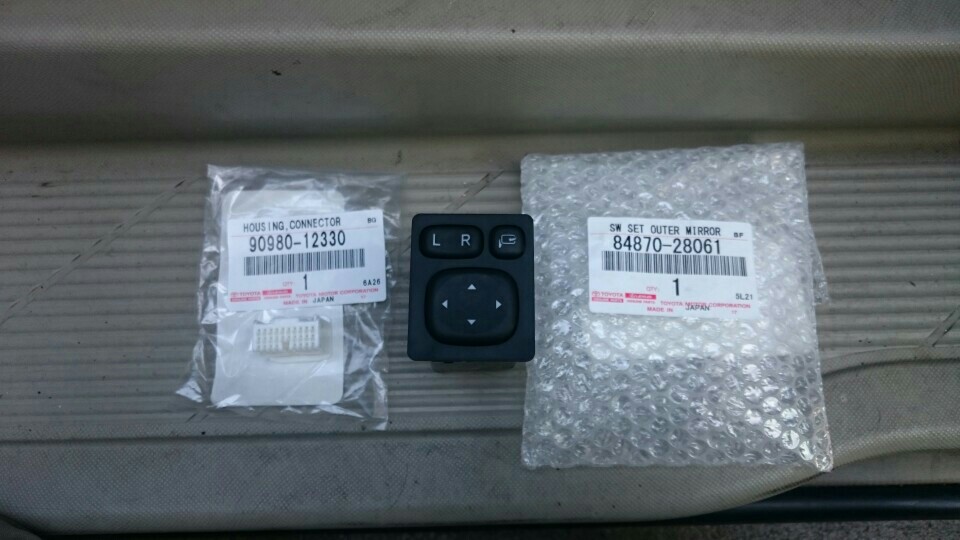 トヨタ(純正) ドアミラースイッチ のパーツレビュー | エスティマ(はち