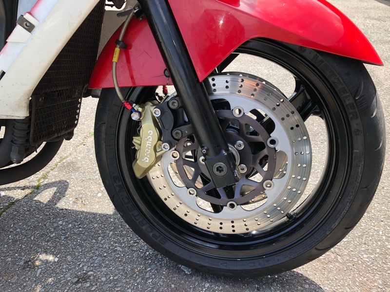 KAWASAKI ZZR-D純正ホイール のパーツレビュー | ZX-10(たかパパ