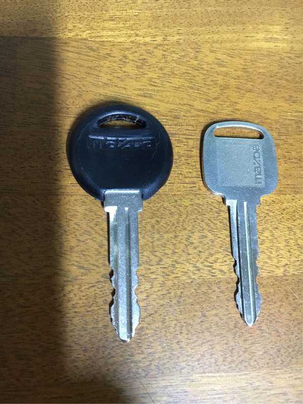 マツダ(純正) ブランクキー のパーツレビュー | RX-7(モカFC) | みんカラ