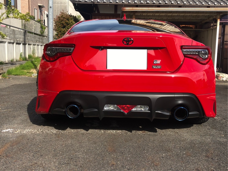 86 モデリスタ リヤスパッツ 86 モデリスタ リヤスパッツ トヨタ