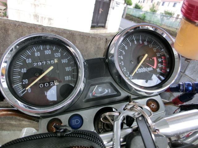 KAWASAKI ZRXタコメーター のパーツレビュー | ゼファーχ(よてぃっち