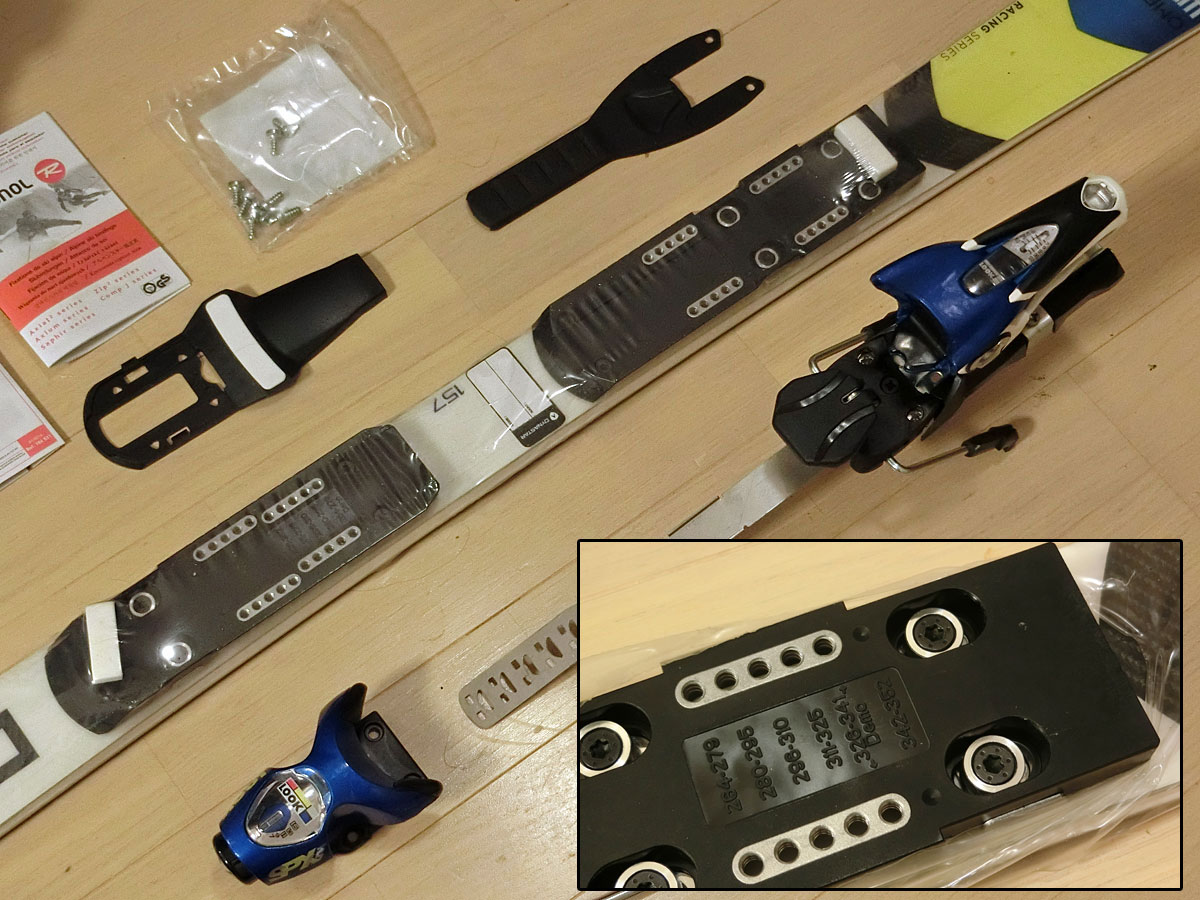 LOOK プレートビンディング セットr22 spx15