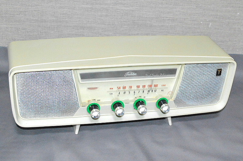 東芝 真空管ラジオ かなりやYS 5ZL-541 ｜覆面えるのブログ