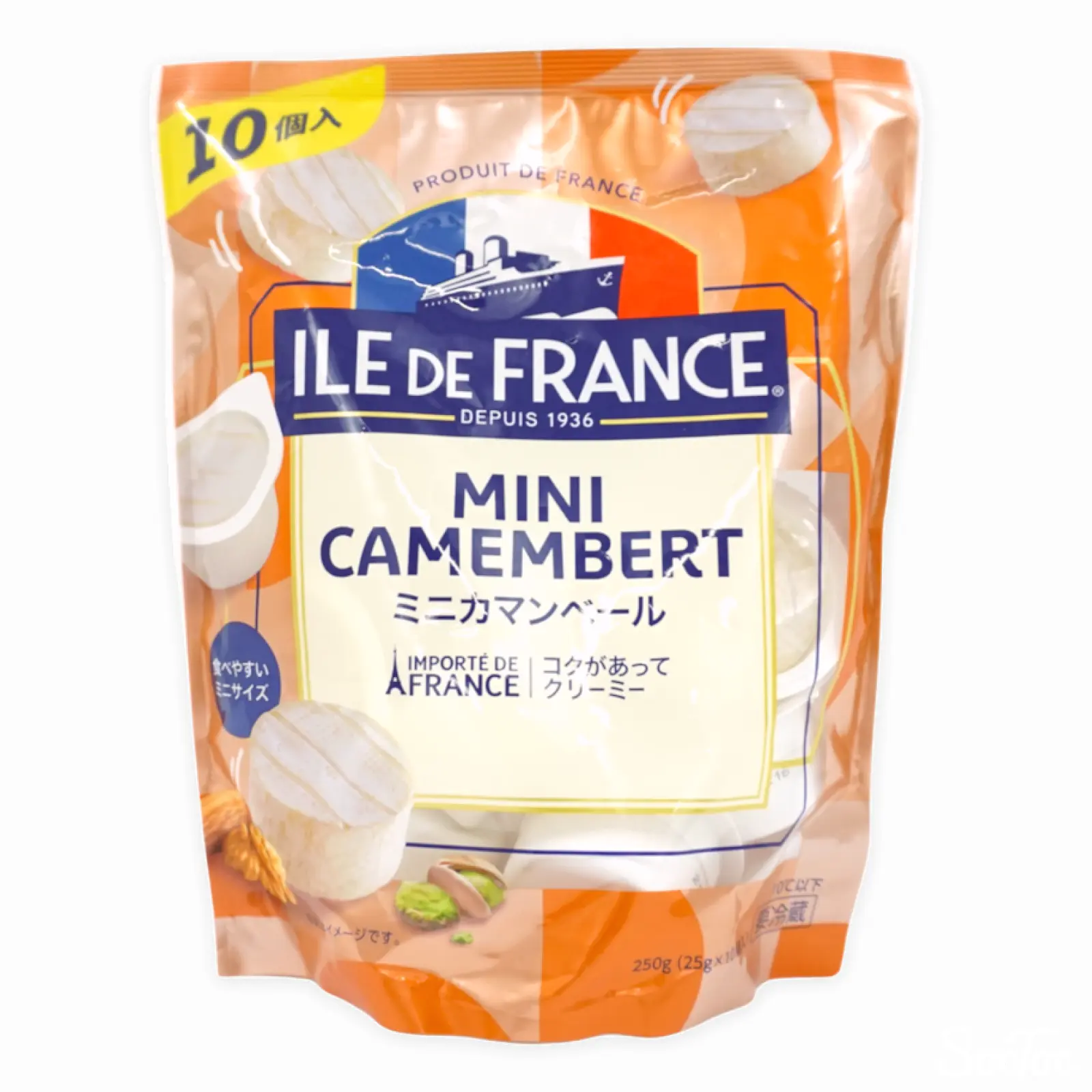 ILE DE FRANCE ミニカマンベール 25G X 10P | SocToc (ソックトック