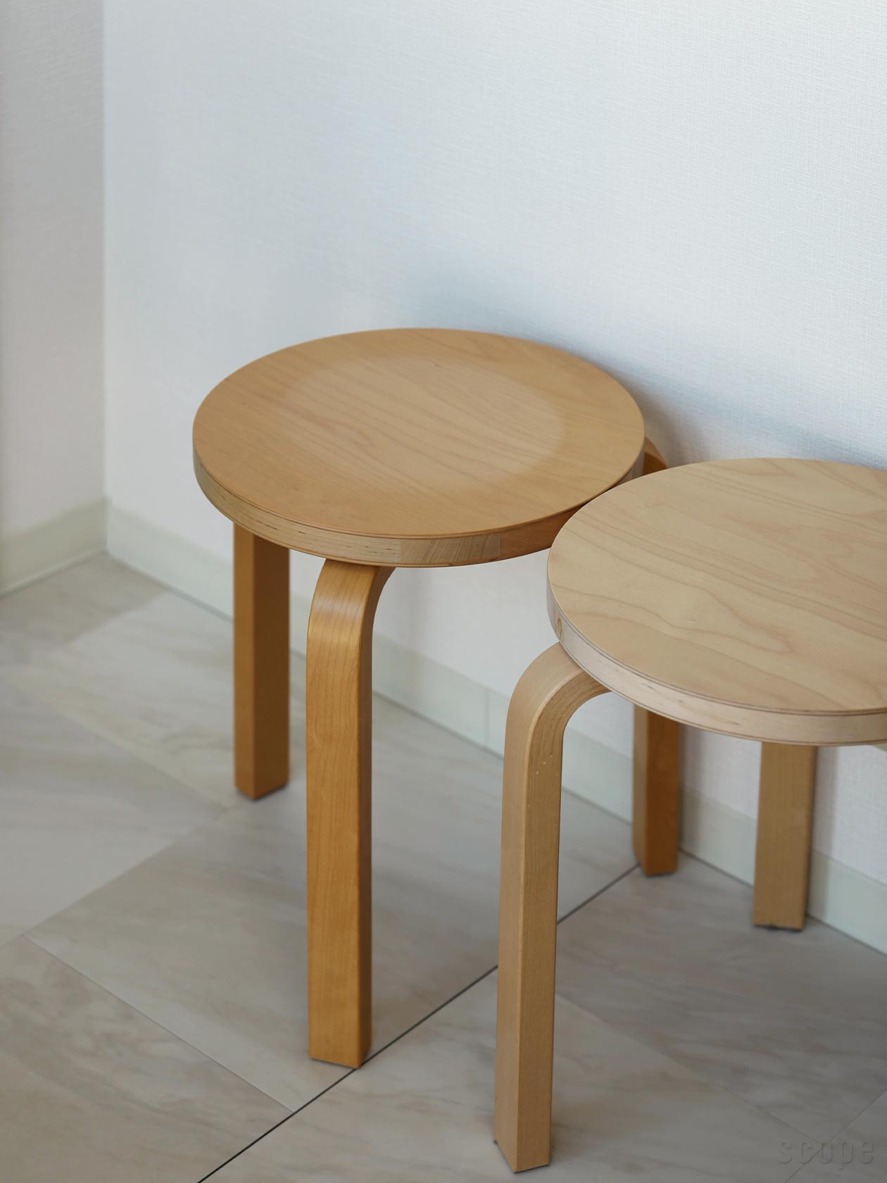 Stool 60 (スツール60) | ナチュラル ラッカー | Artek (アルテック)