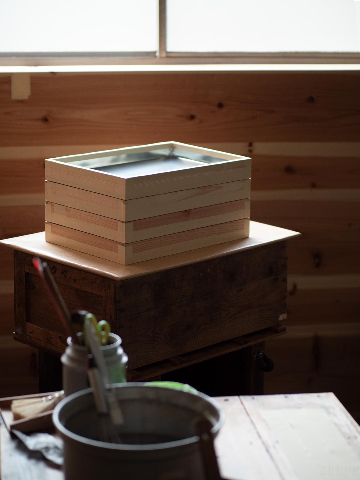 茶箱｜湿気や虫から守ってくれる木箱｜SCOPE