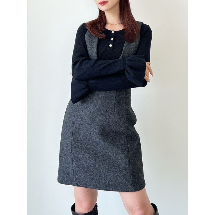 コルセットミニジャンスカ【セットアップ着用可能】[品番：MKSW0067327