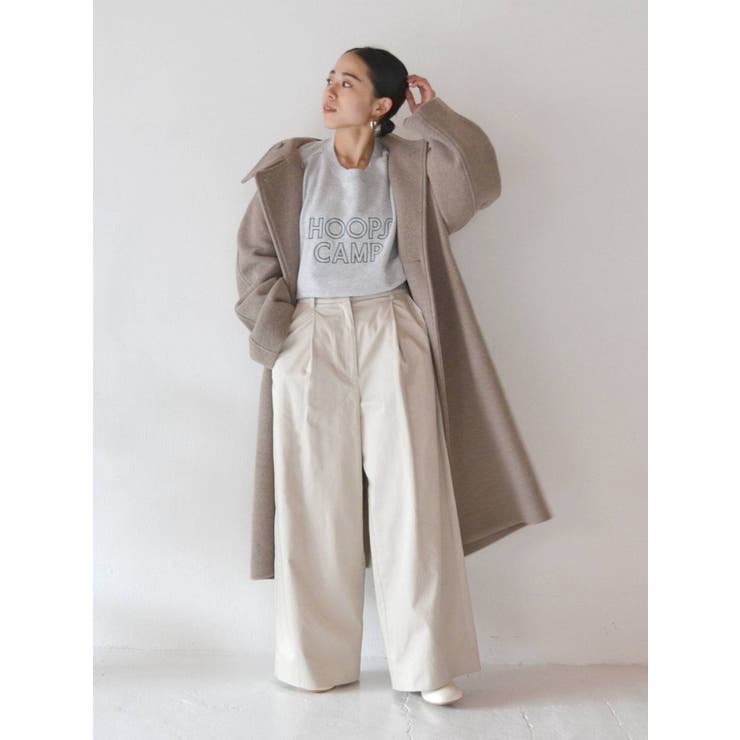 スタンドカラールーズコート[品番：MKSW0046881]｜Ungrid（アン