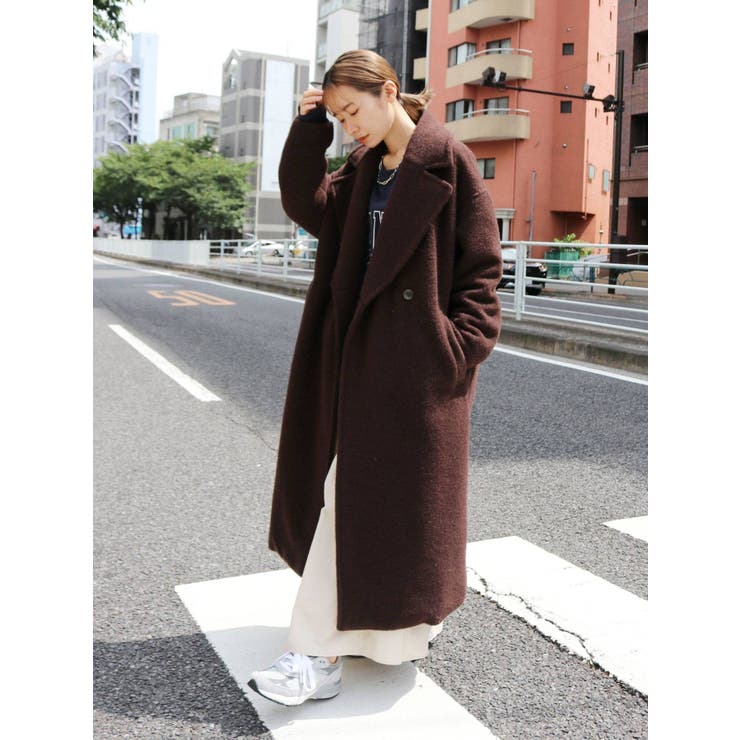 スライバーチェスターロングコート[品番：MKSW0046884]｜Ungrid（アン