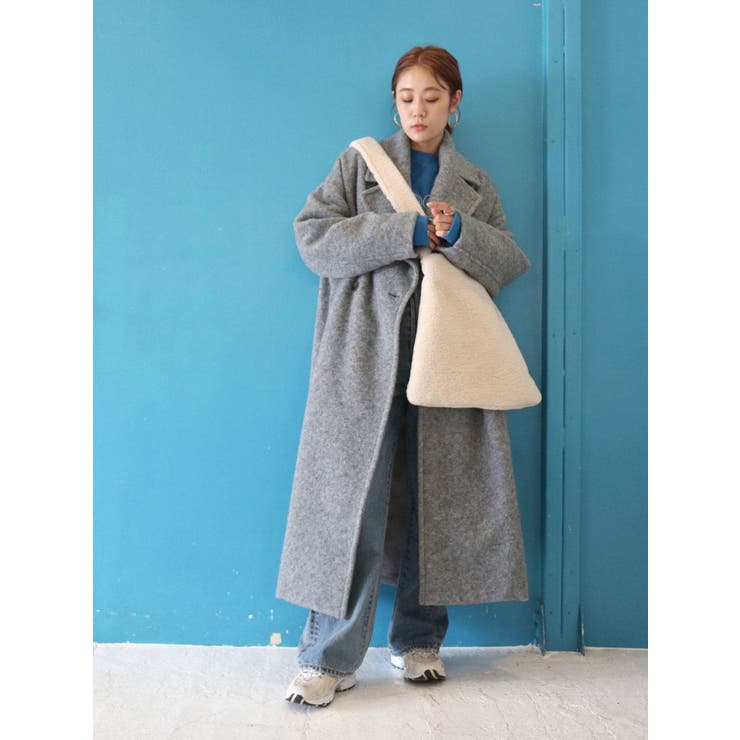 スライバーチェスターロングコート[品番：MKSW0046884]｜Ungrid（アン