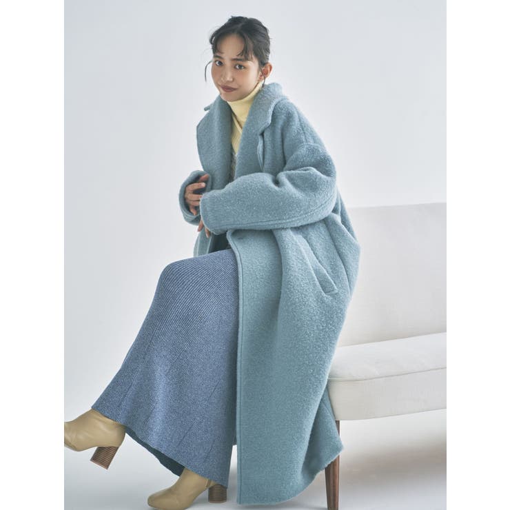 スライバーチェスターロングコート[品番：MKSW0053652]｜Ungrid（アン