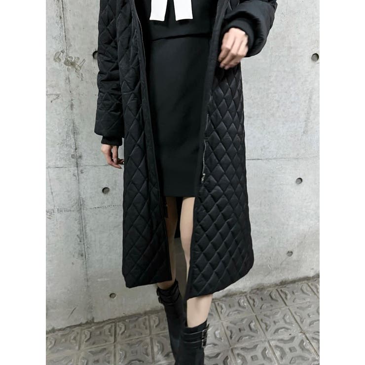 キルティングロングコート[品番：MKSW0048127]｜EATME（イートミー）の