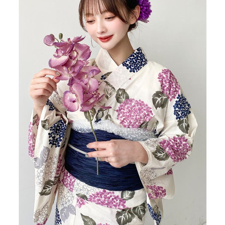 浴衣3点セット（ゆかた・帯2本）、その他3のみ2点セット[品番