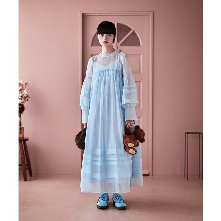 etoll エトル ベビーコアシアーボリュームドレス[品番：FT000010313