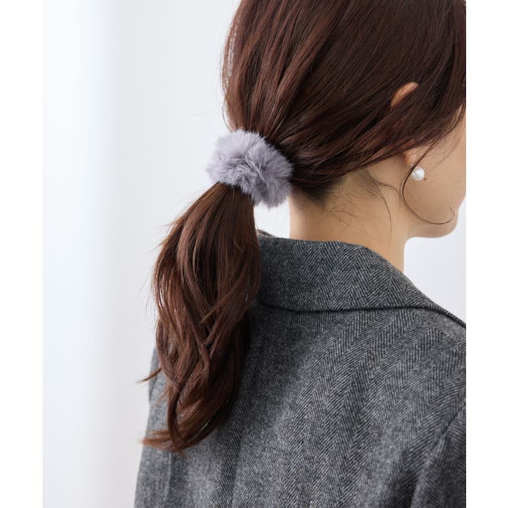 ふわふわフェイクファーシュシュ[品番：RPCW0047470]｜ROPE' PICNIC