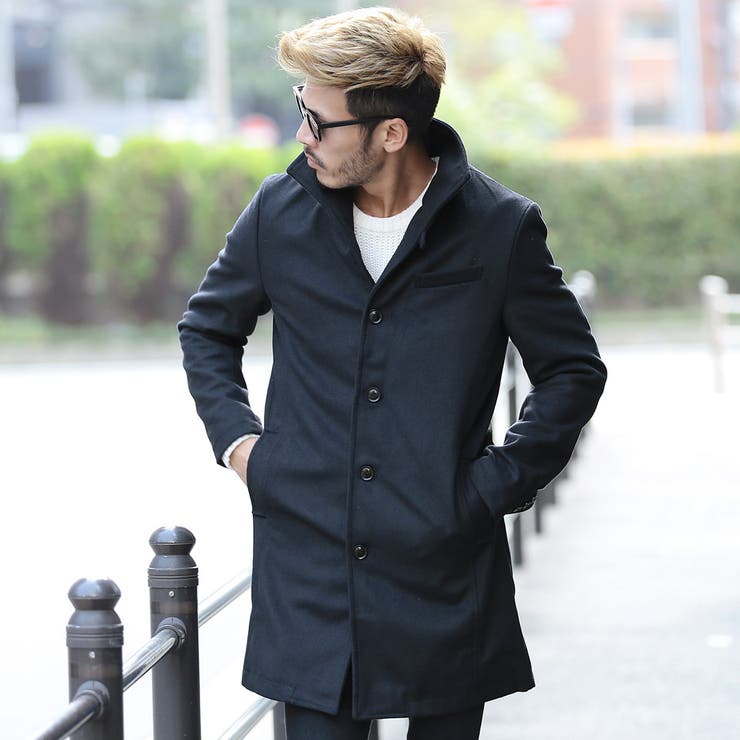 ◇roshell(ロシェル)メルトンイタリアンカラーコート◇[品番