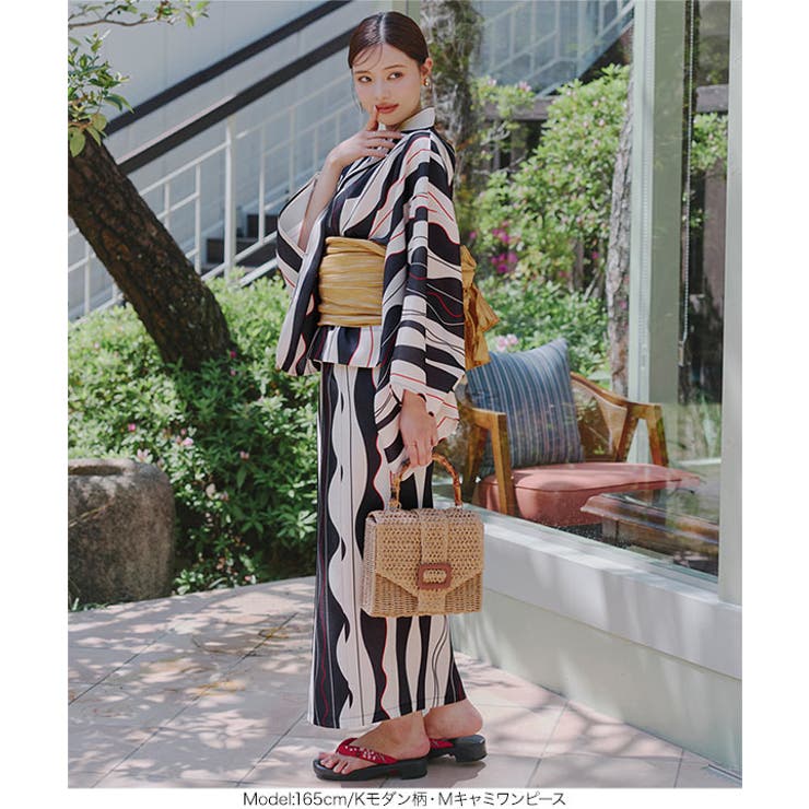 一人で着られる ワンピース浴衣 SET[品番：KO000014417]｜KOBE LETTUCE