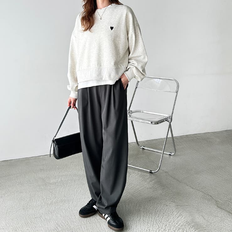 オンオフ着られる！カーブパンツ[品番：GERW0010951]｜GeeRA（ジーラ